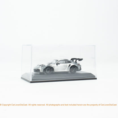 Minichamps x CLDC CarBook Vol. 2 Minichamps 1:64 Porsche 911 GT3 RS Glossy Varnish Diecast Car Model with Magazine (English Version)