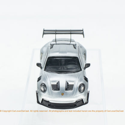 Minichamps x CLDC CarBook Vol. 2 Minichamps 1:64 Porsche 911 GT3 RS Glossy Varnish Diecast Car Model with Magazine (English Version)