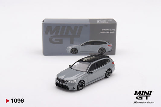 Mini GT 1:64 BMW M5 Touring Brooklyn Grey Metallic (MGT01096-CH)