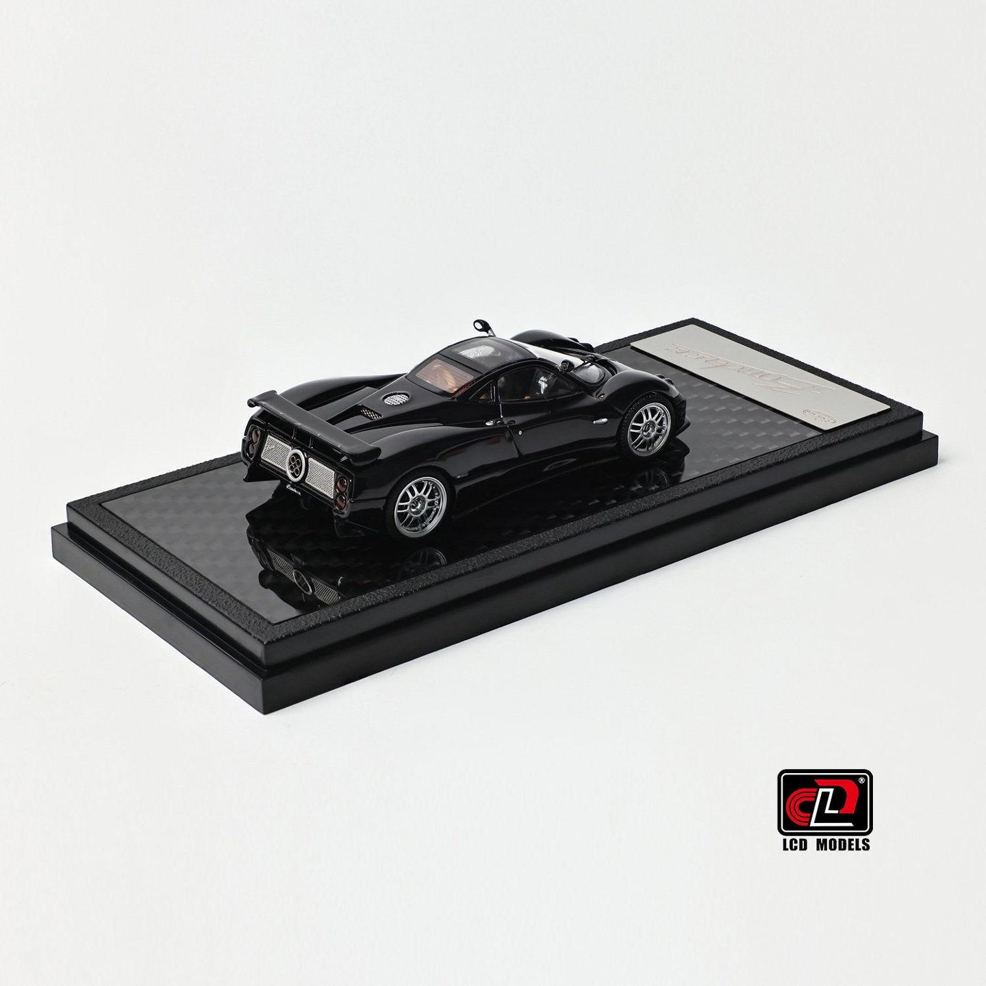 LCD 1:64 Pagani Zonda C12 Black Official Licensed