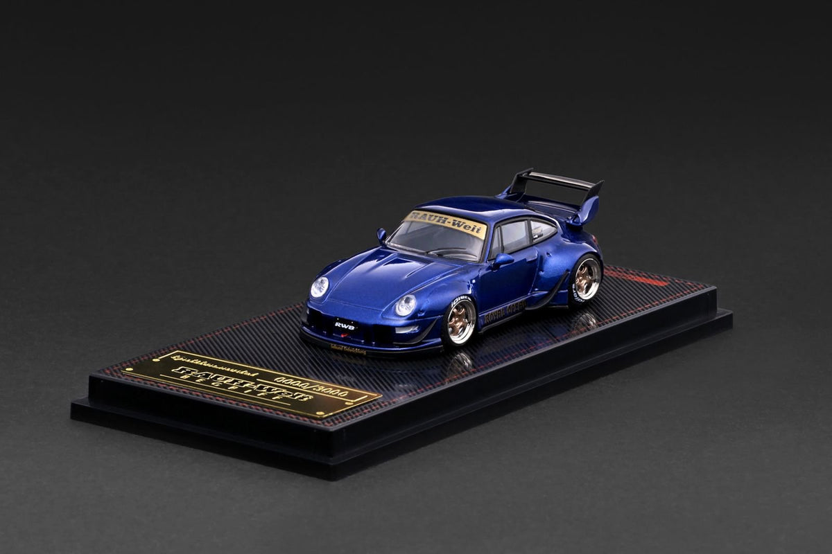Ignition Model 1/64 RWB 993 Blue Metallic TMCS Malaysia 2026 Special Edition (IG4143)