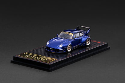 Ignition Model 1/64 RWB 993 Blue Metallic TMCS Malaysia 2026 Special Edition (IG4143)