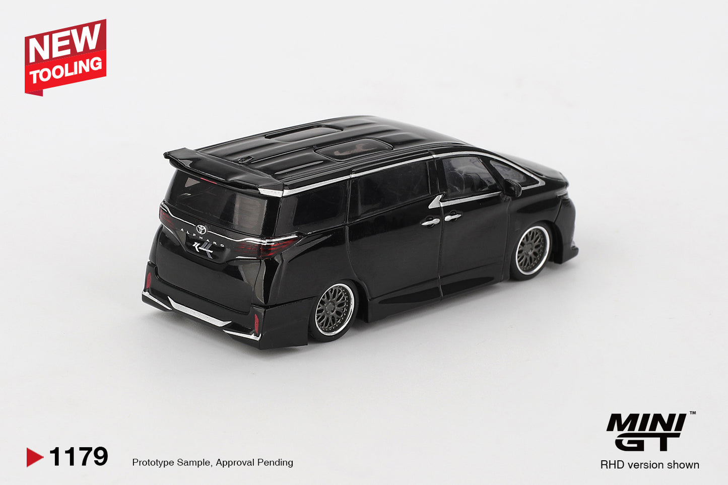 Mini GT 1:64 Toyota Alphard 40 KUHL Black (MGT01179-CH)