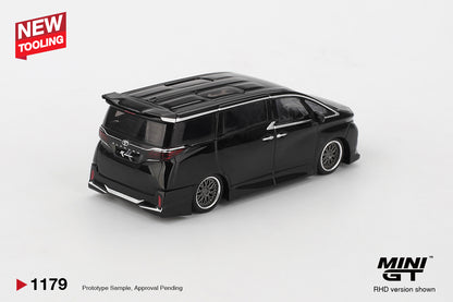 Mini GT 1:64 Toyota Alphard 40 KUHL Black (MGT01179-CH)