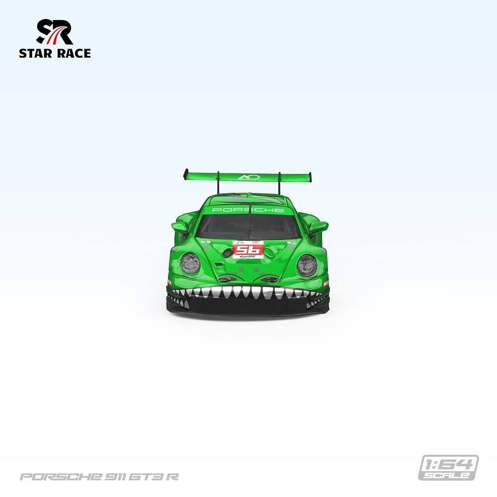 Star Race 1:64 Porsche 911 GT3 R Tyrannosaurus T-Rex Rexy Green #56
