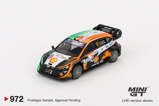 Mini GT 1:64 Hyundai i20 N Rally1 #11 2023 Rally Croatia  Power Stage Winner (MGT00972-CH)