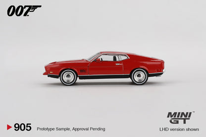 Mini GT 1:64 Ford Mustang Mach 1 "Diamonds Are Forever" in Blaster Packaging Japanese Version (MGT00905-007J)