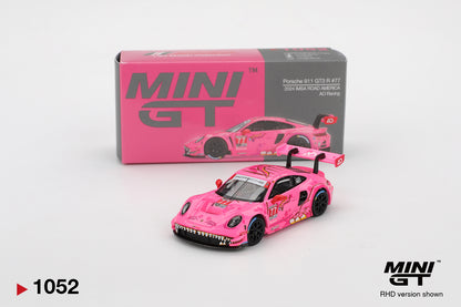 Mini GT 1:64 Porsche 911 GT3 R #77 AO Racing 2024 IMSA Road America (MGT01052-CH) - Limit to 1 unit per person/address
