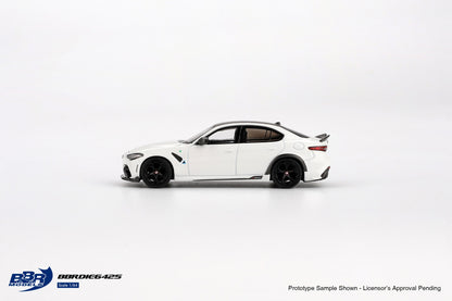 BBR 1:64 Alfa Romeo Giulia GTAm White Official Licensed (BBRDIE6426)