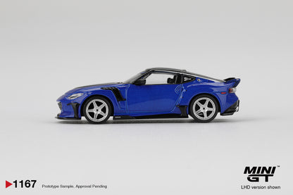Mini GT 1:64 Nissan Z VeilSide FFZ400 Seiran Blue (MGT01167-CH)