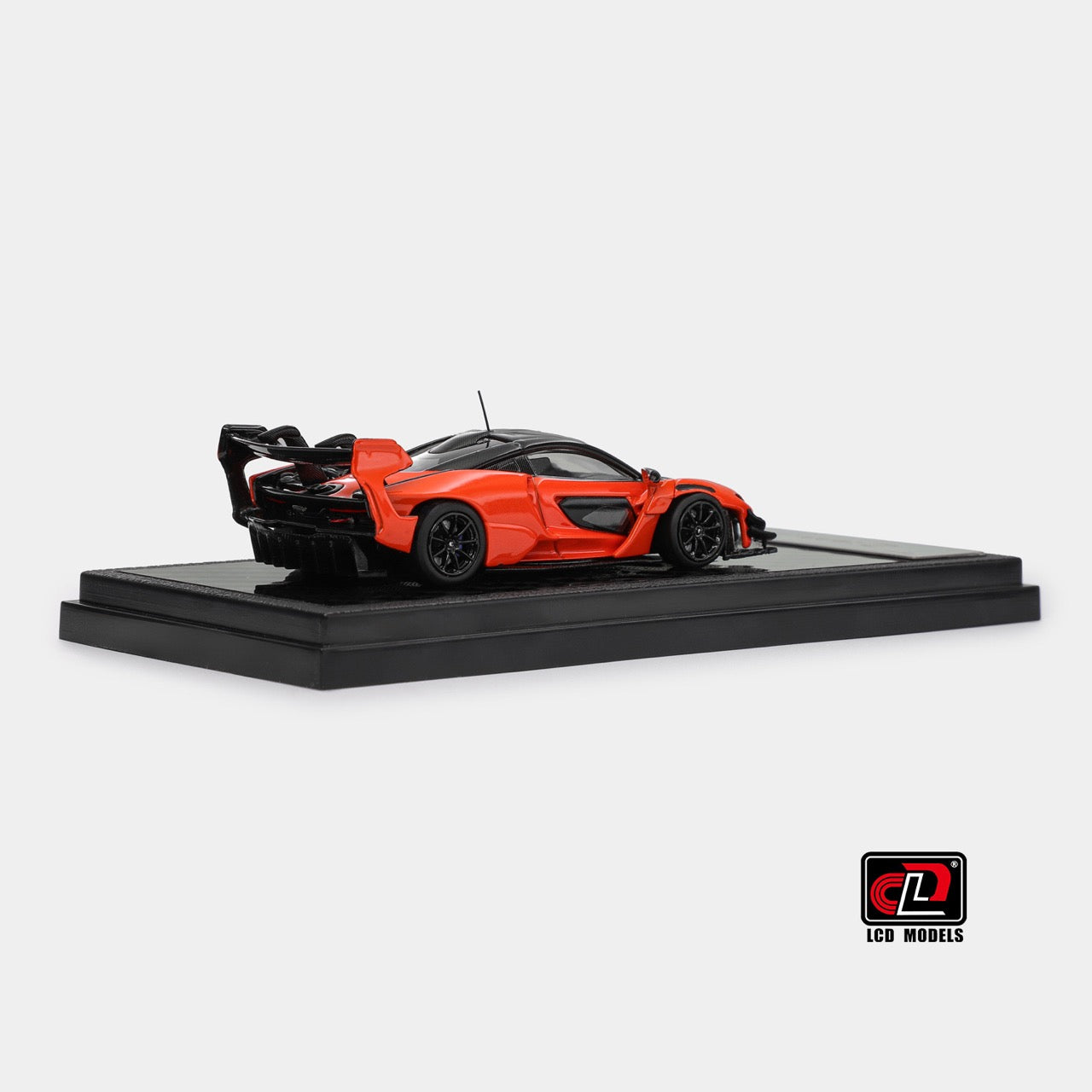 LCD Model 1:64 McLaren Senna GTR Papaya Orange McLaren Official Licensed