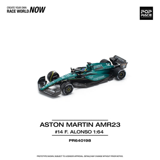 Pop Race 1:64 Aston Martin AMR23 #14 F.Alonso (PR640198)