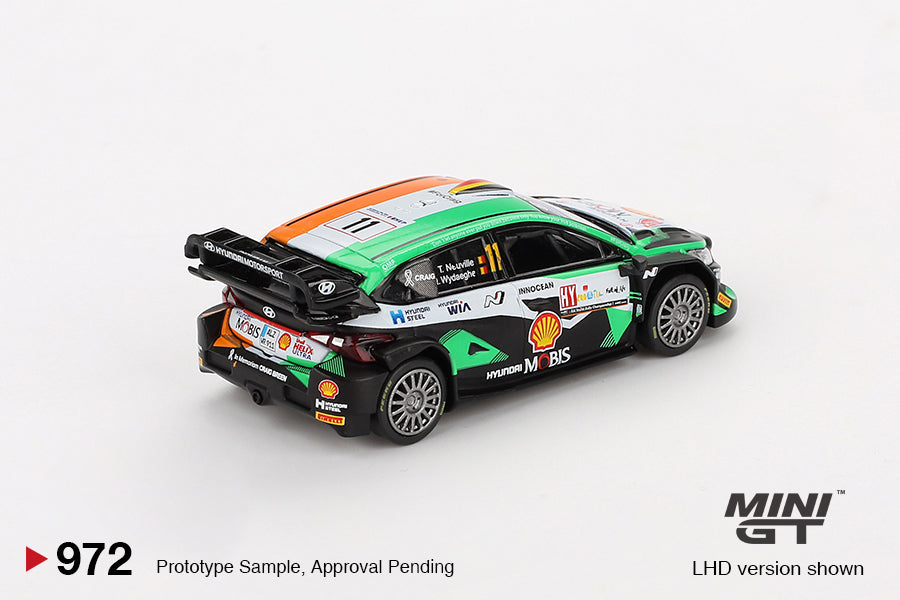 Mini GT 1:64 Hyundai i20 N Rally1 #11 2023 Rally Croatia  Power Stage Winner (MGT00972-CH)