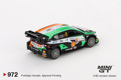 Mini GT 1:64 Hyundai i20 N Rally1 #11 2023 Rally Croatia  Power Stage Winner (MGT00972-CH)