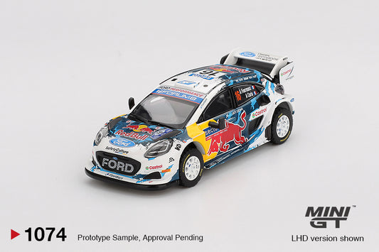Mini GT 1:64 Ford Puma Rally1 #16 M-Sport Ford WRT 2024 Rally Finland 3rd Place (MGT01074-CH)