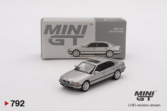Mini GT 1:64 BMW 750IL Aspen Silver Metallic (MGT00792-CH)