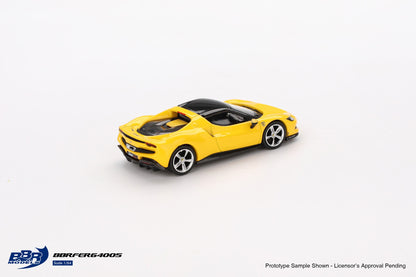 BBR 1:64 Ferrari 296 GTB Giallo Modena Official Licensed (BBRFER64005)
