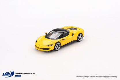 BBR 1:64 Ferrari 296 GTB Giallo Modena Official Licensed (BBRFER64005)