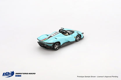 BBR 1:64 Ferrari Daytona SP3 Light Blue Official Licensed (BBRFER64020)