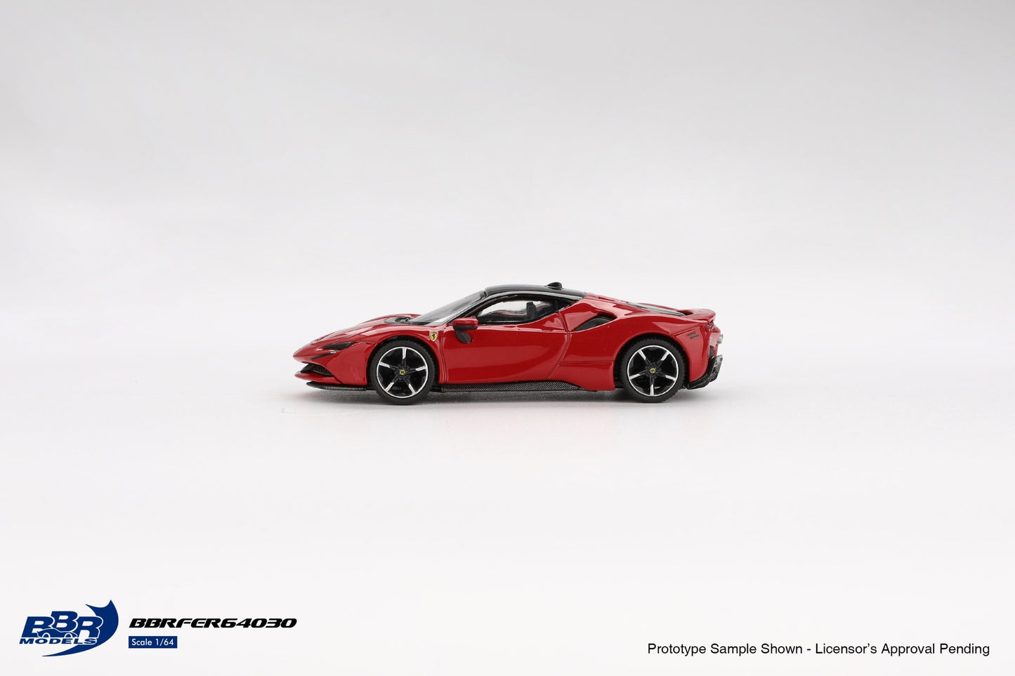 BBR 1:64 Ferrari SF90 Rosso Corsa (BBRFER64030)