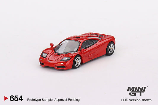 Mini GT 1:64 McLaren F1 Red (MGT00654-CH)