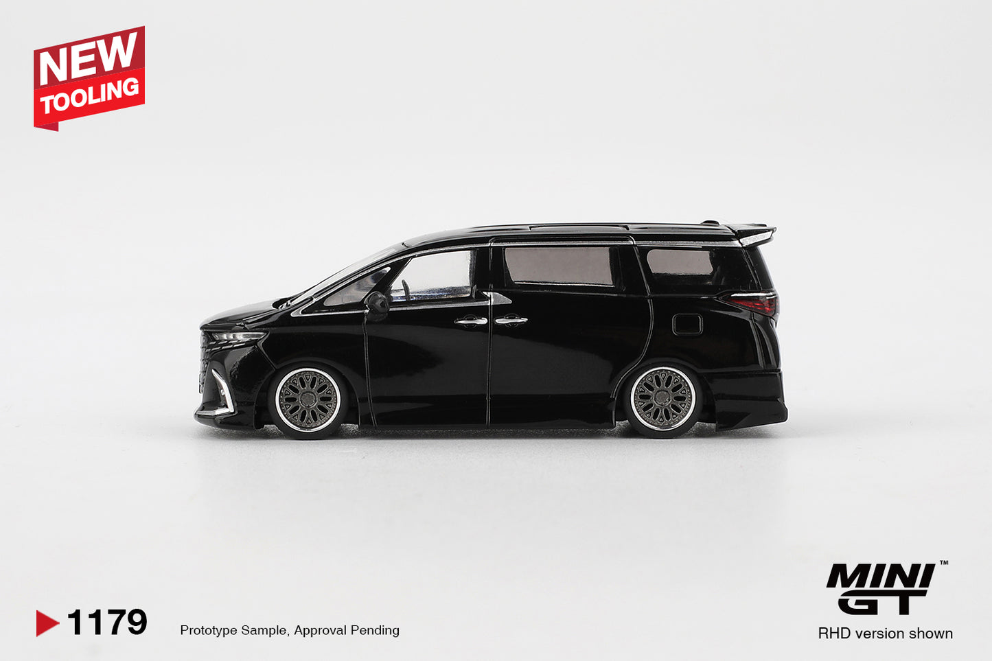 Mini GT 1:64 Toyota Alphard 40 KUHL Black (MGT01179-CH)