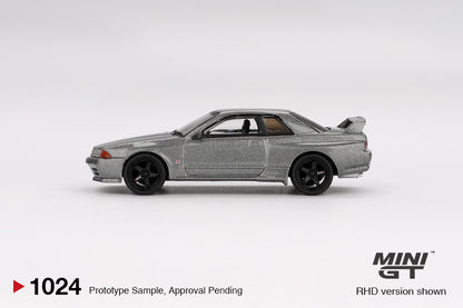 Mini GT 1:64 Nissan Skyline GT-R (NISMO BNR32 CRS Version) Dark Metal Gray (MGT01024-CH)