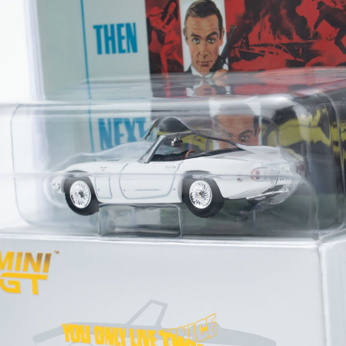 Mini GT 1:64 Toyota 2000GT Roadster “You Only Live Twice” in Blaster Packaging English Version (MGT00915-007ECH)