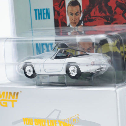 Mini GT 1:64 Toyota 2000GT Roadster “You Only Live Twice” in Blaster Packaging English Version (MGT00915-007ECH)