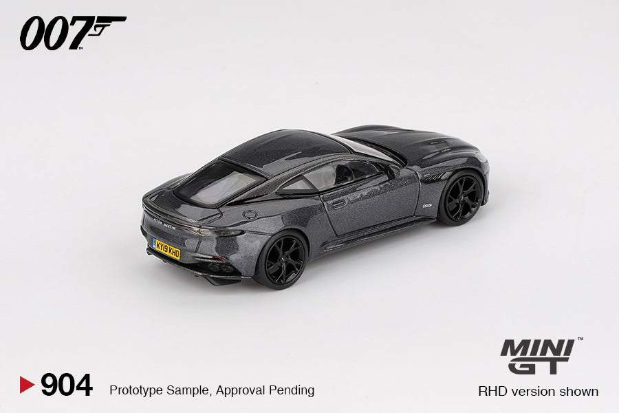 Mini GT 1:64 Aston Martin DBS “No Time To Die” Blister Packaging English Version (MGT00904-007E)