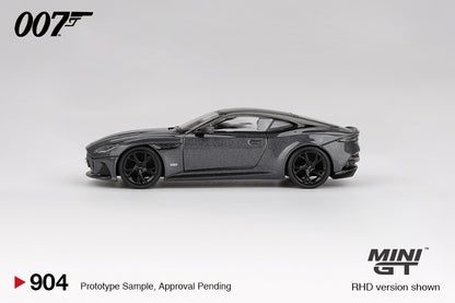 Mini GT 1:64 Aston Martin DBS “No Time To Die” Blister Packaging English Version (MGT00904-007E)