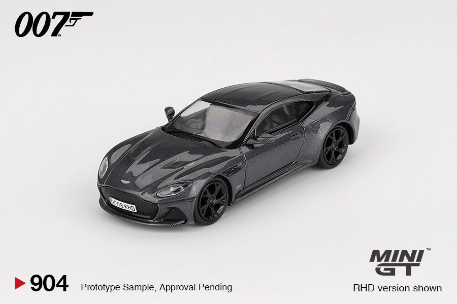 Mini GT 1:64 Aston Martin DBS “No Time To Die” Blister Packaging English Version (MGT00904-007E)