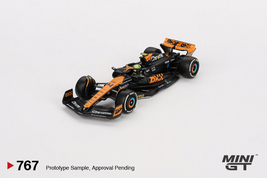 Mini GT 1:64 McLaren MCL60 #4 Lando Norris 2023 F1 2023 Japanese GP 2nd Place (MGT00767-CH)
