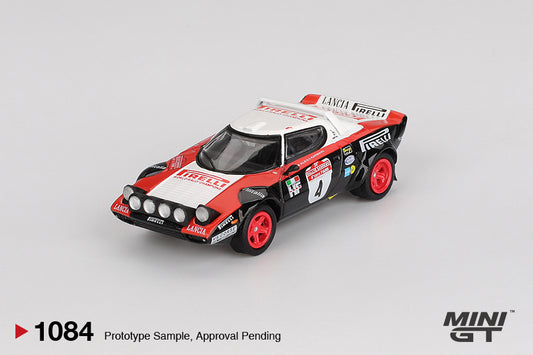 Mini GT 1:64 Lancia Stratos HF #4 1978 Rally Sanremo Winner (MGT01084-CH)