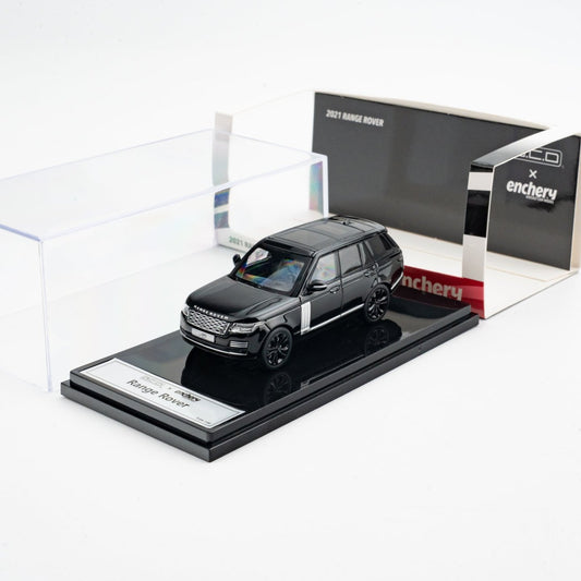 GCD X Enchery 1:64 Land Rover Range Rover Black LHD