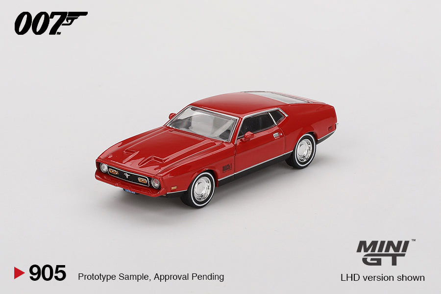 Mini GT 1:64 Ford Mustang Mach 1 "Diamonds Are Forever" in Blaster Packaging Japanese Version (MGT00905-007J)