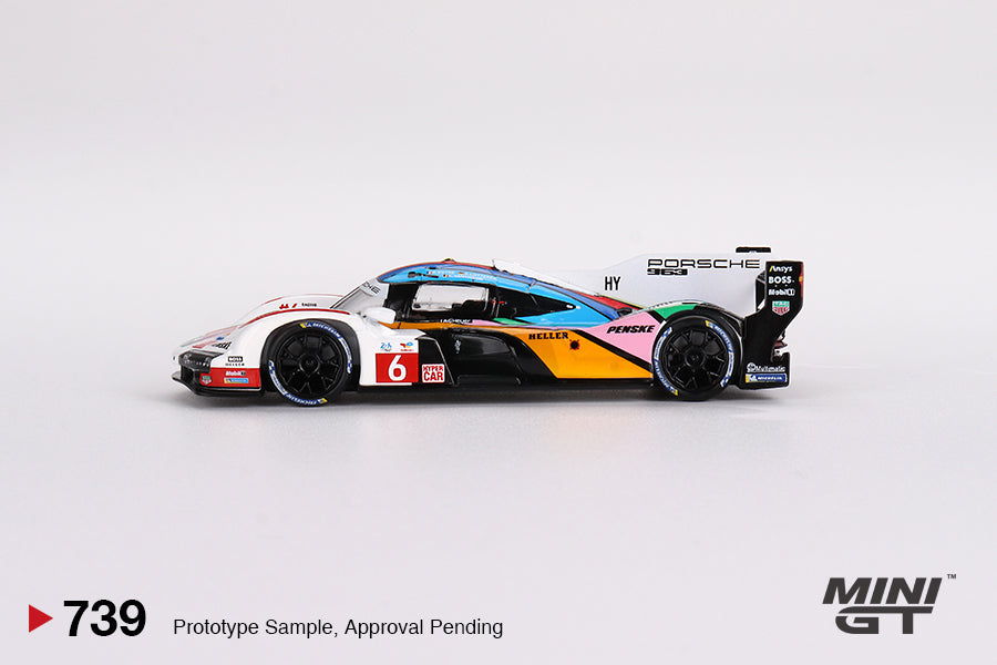 Mini GT 1:64 Porsche 963 Porsche Penske Motorsport 2023 24 Hrs of Le Mans Limited Edition 3000 Sets (MGTS0011)