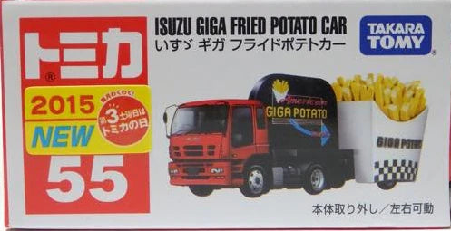 Tomica Isuzu GIGA FRIED POTATO CAR No.55