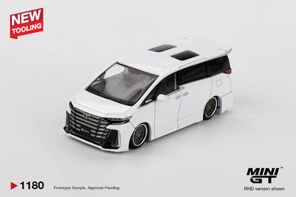 Mini GT 1:64 Toyota Alphard 40 KUHL White (MGT01180-CH)