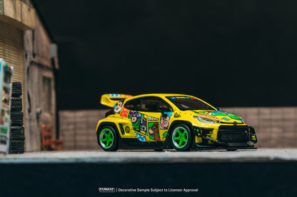 Tarmac Works 1/64 Pandem Toyota GR Yaris Toy Story 30th Anniversary - Tokyo Auto Salon Hong Kong 2025 Special Edition - HOBBY64