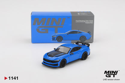 Mini GT 1:64 Ford Mustang Dark Horse 2024 Grabber Blue (MGT01141-CH)