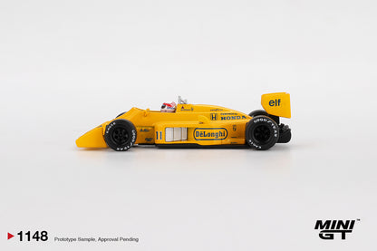 Mini GT 1:64 Lotus 99T #11 Satoru Nakajima 1987 Monaco Grand Prix - With Camel Decal Sticker (MGT01148-CH)