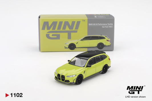 Mini GT 1:64 BMW M3 M Performance Touring Sao Paulo Yellow (MGT01102-CH)
