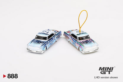 Mini GT 1:64 Lincoln Capri Christmas Hot Rod by Tim Sadchikov 2024 Christmas Edition (MGT00888-L)