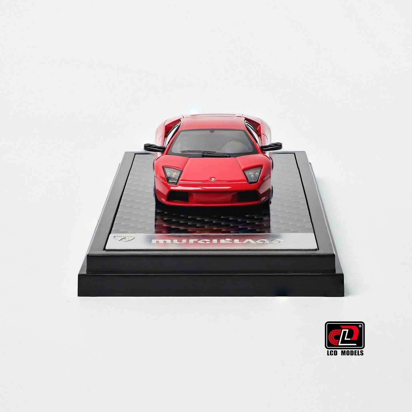 LCD 1:64 Lamborghini Murcielago Red Openable Engine Hood with Detailed Engine Lamborghini Official Licensed