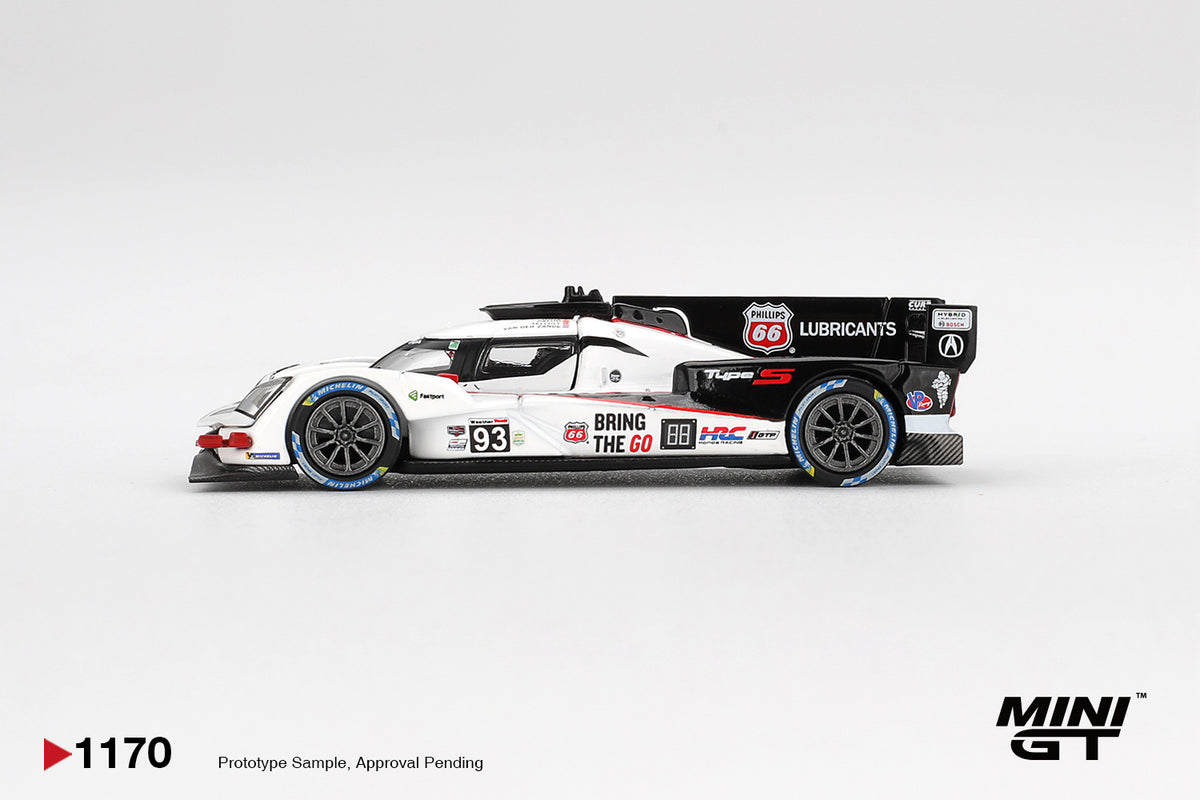 Mini GT 1:64 Acura ARX-06 GTP #93 Acura Meyer Shank Racing 2025 IMSA Daytona 24 Hrs (MGT01170-CH)