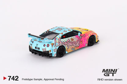 Mini GT 1:64 LB-Silhouette WORKS GT NISSAN 35GT-RR Ver.1 LBWK KUMA (MGT00742-CH)