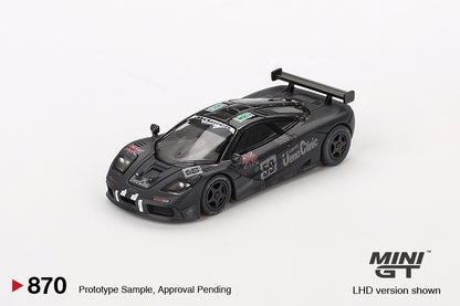 Mini GT 1:64 McLaren F1 GTR #59 1995 Le Mans 24Hr Winner Post-Race Weathered (MGT00870-CH)