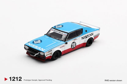 Mini GT 1:64 Nissan Skyline Kenmeri Liberty Walk Nissan Racing '75 concept (MGT01212-CH)