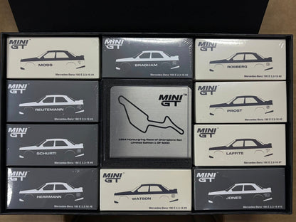 Mini GT 1:64 1984 Nürburgring Race of Champions Set 20 Cars Limited Edition 5000 Sets (MGTS0016)